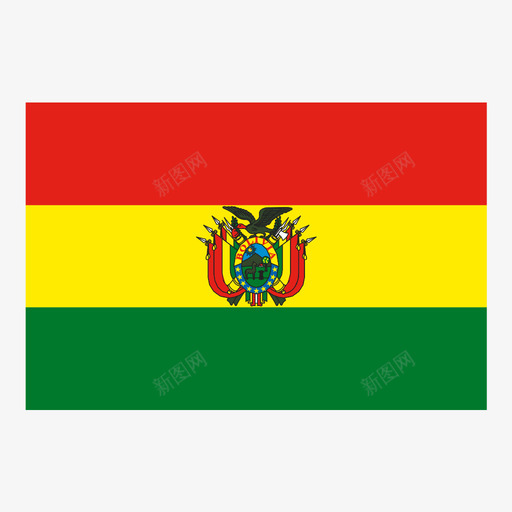多民族玻利维亚国图标svg_新图网 https://ixintu.com 多民族玻利维亚国