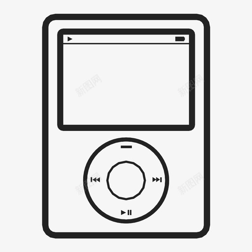 ipodmp3mp3播放器图标svg_新图网 https://ixintu.com ipod ipodnano第3代 mp3 mp3播放器 nano sound tech technology 第3代 音乐 音乐播放器