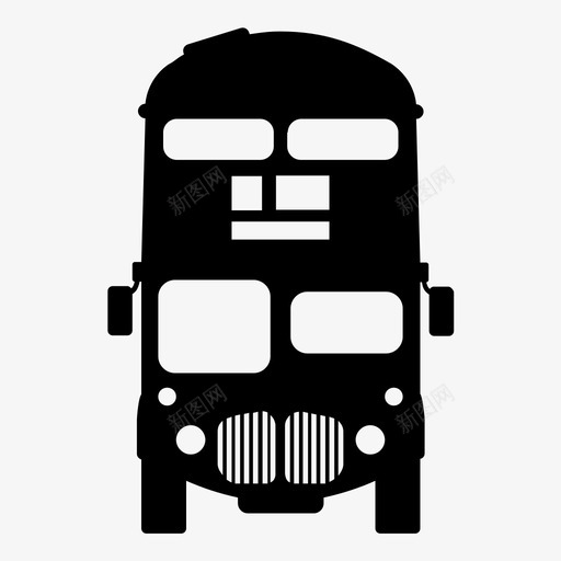 伦敦公共汽车英国交通方式图标svg_新图网 https://ixintu.com 乘公共汽车旅行 交通方式 伦敦公共汽车 旅行 英国 英国图标