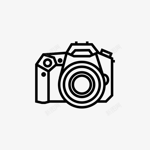 相机摄像机单反相机图标svg_新图网 https://ixintu.com 单反相机 尼康 摄像机 摄影 摄影师 数码相机 混合动力 相机 胶卷 镜头