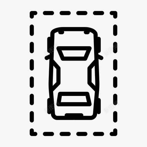 停车位汽车地方图标svg_新图网 https://ixintu.com 停车位 地方 汽车 私人 私人停车场