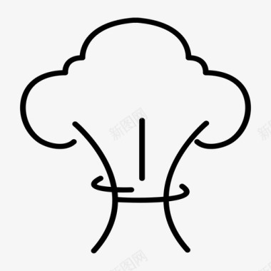 战神火星蘑菇云图标图标