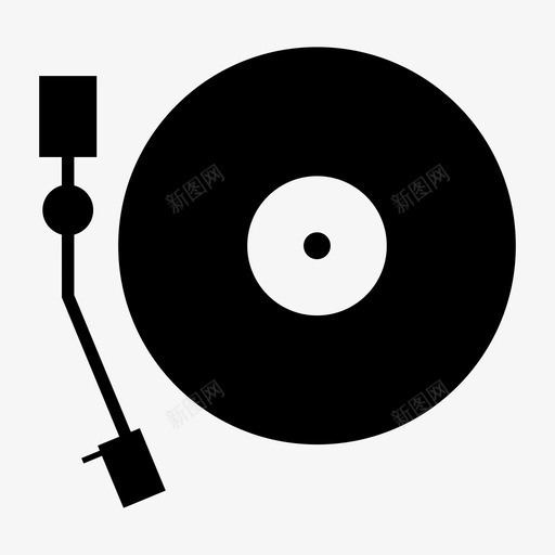 录音机声音唱片图标svg_新图网 https://ixintu.com dj 唱片 声音 录音机 播放音乐 音乐光盘 音乐播放器 音乐磁盘