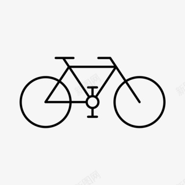 自行车人骑自行车图标图标