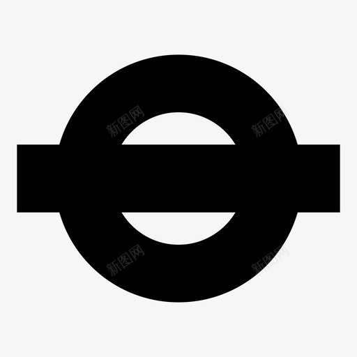 伦敦地铁标志地铁图标svg_新图网 https://ixintu.com 伦敦地铁 地铁 标志 火车