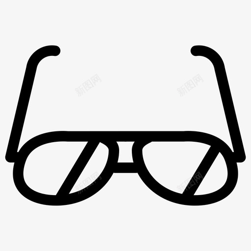 采购产品太阳镜风格阴影图标svg_新图网 https://ixintu.com 保护 护目镜 时尚 眼睛 眼镜 衣服和配件 配件 采购产品太阳镜 阴影 风格
