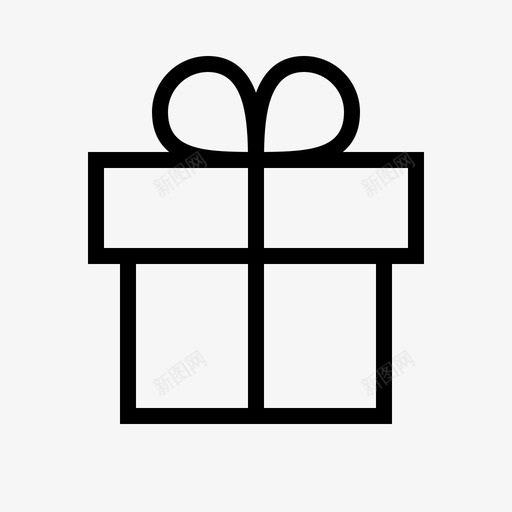 礼物丝带节日图标svg_新图网 https://ixintu.com 丝带 免费 包装礼物 圣诞节 庆祝 礼物 节日 蝴蝶结 装饰