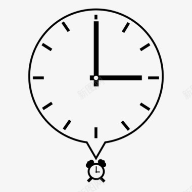 时钟计时器分钟图标图标