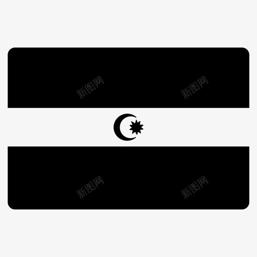 利比亚世界的旗帜图标svg_新图网 https://ixintu.com 世界的旗帜 利比亚