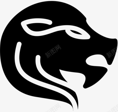 狮子座形状符号图标图标