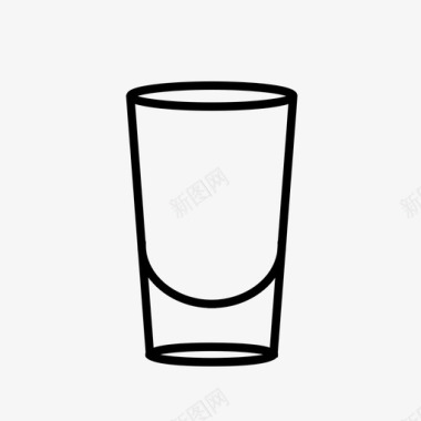 小杯单杯服务杯图标图标