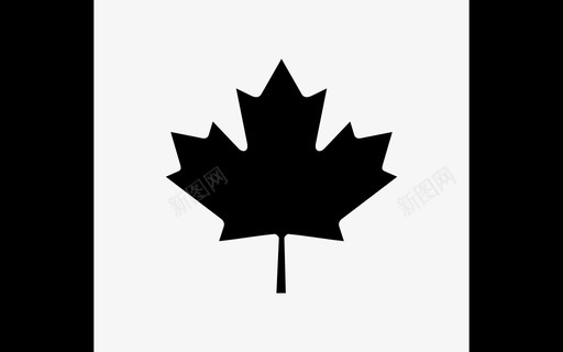 加拿大国旗国家曲棍球图标图标