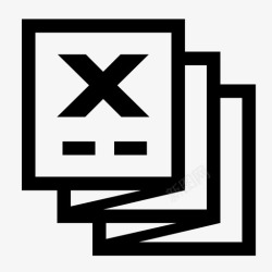 excel模板小册子模板电子表格图标高清图片