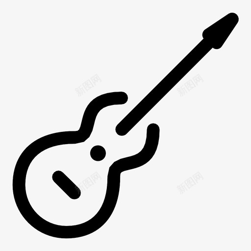 吉他孩子梦想图标svg_新图网 https://ixintu.com 吉他 孩子 快乐 梦想