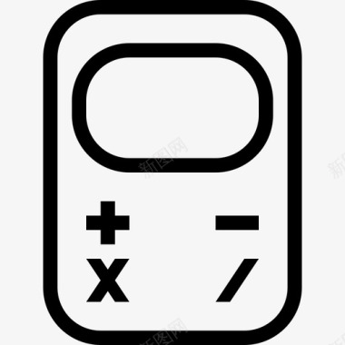 计算器数学减号图标图标