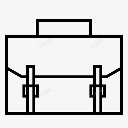 旅行包工具箱行李箱图标svg_新图网 https://ixintu.com 公文包 工作 工具箱 旅行包 行李箱