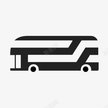 公共汽车公共交通旅游巴士图标图标