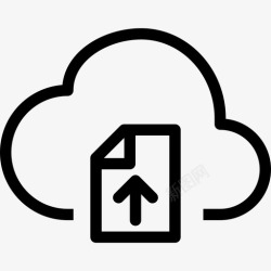 云服务器安全上传文件上传文件云存储图标高清图片