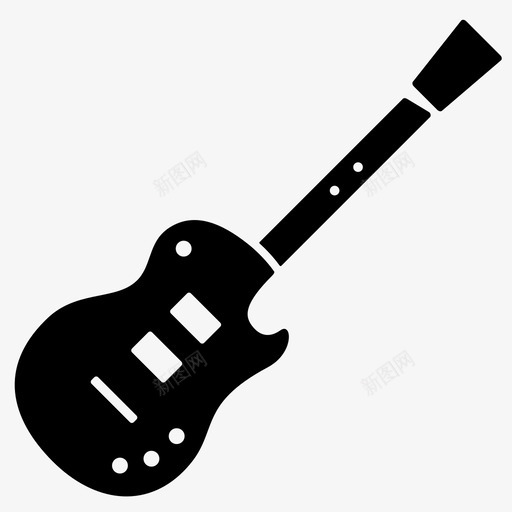 吉他乐队音乐会图标svg_新图网 https://ixintu.com 乐器 乐队 吉他 哼 电吉他 音乐 音乐会