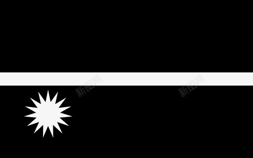 瑙鲁国旗国家民族图标图标