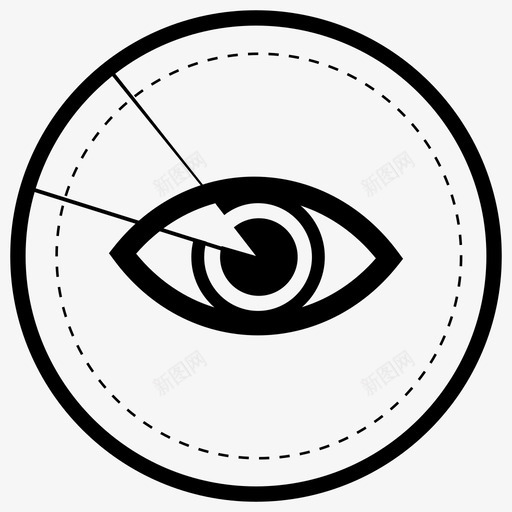 未来愿景眼睛眼球图标svg_新图网 https://ixintu.com 未来愿景 眼球 眼睛 视力 远见者