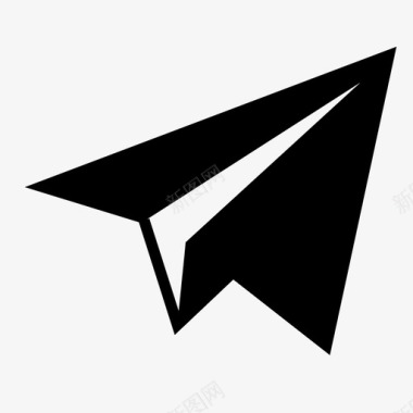 纸飞机发送电子邮件发送邮件图标图标