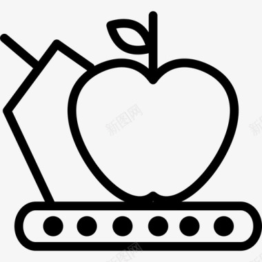 水果饮食食物体操图标图标