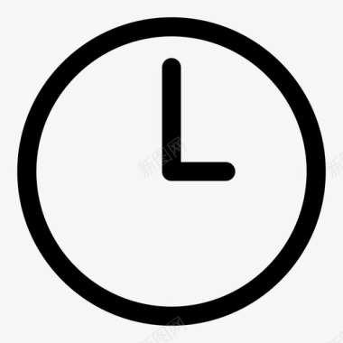 时钟用户界面ui元素图标图标