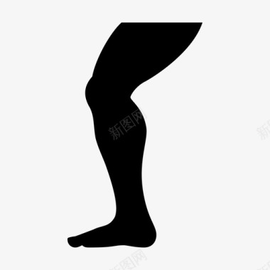 腿身体身体的一部分图标图标