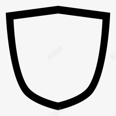 盾牌安全保护图标图标