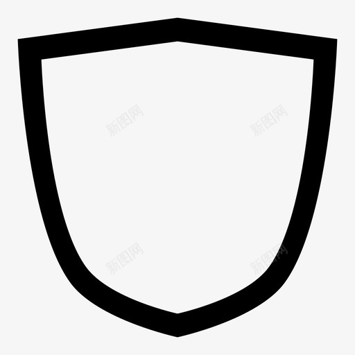 盾牌安全保护图标svg_新图网 https://ixintu.com 中世纪 保护 安全 盾牌 防御 预防
