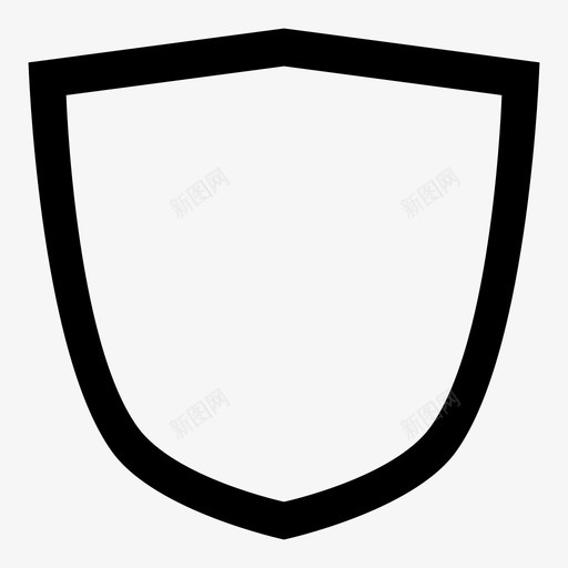 盾牌安全保护图标svg_新图网 https://ixintu.com 中世纪 保护 安全 盾牌 防御 预防