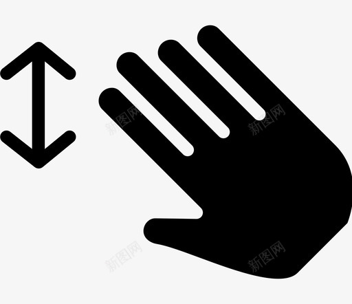 五个手指拖动实心图标标志svg_新图网 https://ixintu.com 五个手指拖动 交互式手势 实心图标 屏幕 平板电脑 形状 技术 标志 移动 触摸手势实心 选择