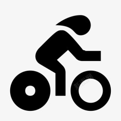 骑行免费自行车计时赛计时赛骑行图标高清图片