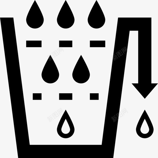 生物砂过滤器清洁饮用水图标svg_新图网 https://ixintu.com 清洁 清洁水 生物砂过滤器 饮用水