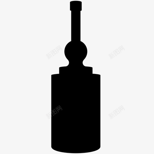 瓶子容器圆筒图标svg_新图网 https://ixintu.com 圆筒 容器 瓶子 莫兰迪 酒瓶