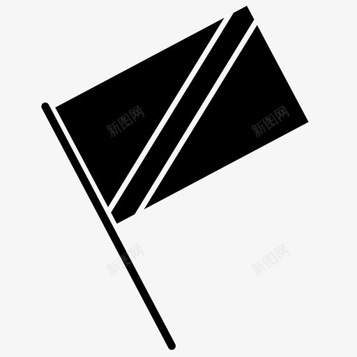 坦桑尼亚坦桑尼亚国旗坦噶尼喀图标svg_新图网 https://ixintu.com 东非 国家 地点 坦噶尼喀 坦桑尼亚 坦桑尼亚国旗 旗杆
