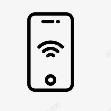 wifi互联网iphone图标图标