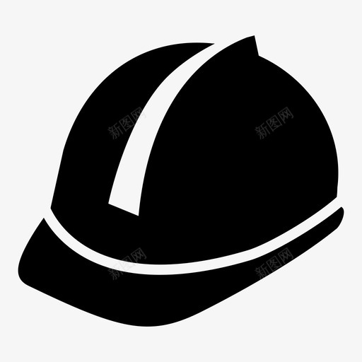 安全帽结构盖图标svg_新图网 https://ixintu.com 人 头盔 安全帽 盖 结构 防护