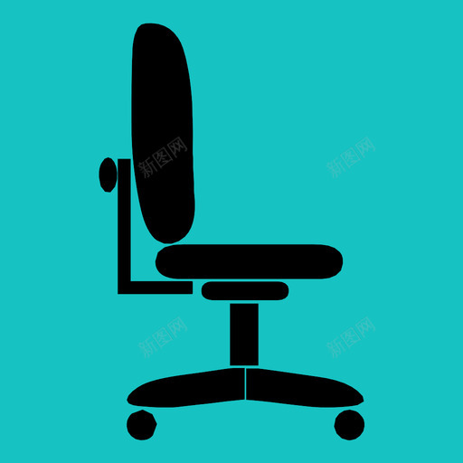 椅子电脑椅家具图标svg_新图网 https://ixintu.com 办公椅 家具 座椅 椅子 电脑椅 轮椅
