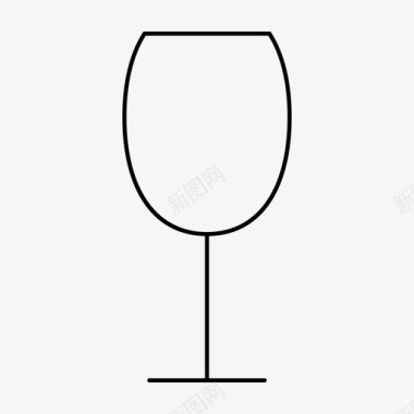 葡萄酒器皿烈酒图标图标