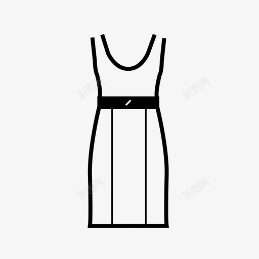 服装女装装扮图标svg_新图网 https://ixintu.com 女装 服装 装扮