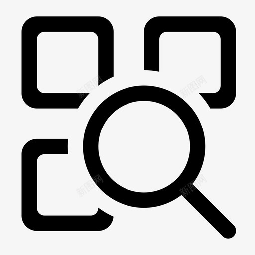 搜索应用程序搜索菜单图标svg_新图网 https://ixintu.com 应用程序列表 应用程序搜索 应用程序视图 搜索 搜索应用程序 放大镜 菜单