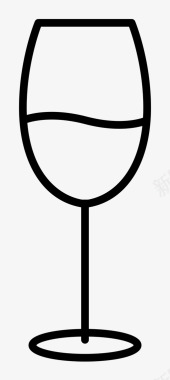 采购产品玻璃酒杯容器图标图标