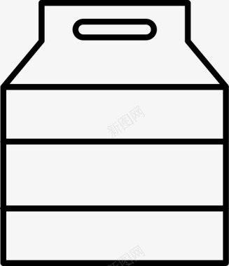 牛奶盒盒子果汁图标图标