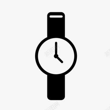 手表跟踪时间计时图标图标