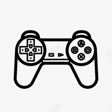 视频游戏控制器视频游戏遥控器图标图标