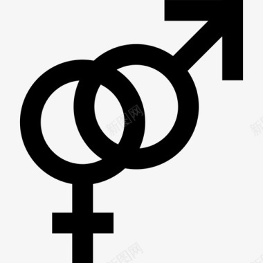 性别金星性图标图标