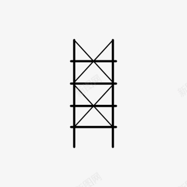 架子梯子图标图标