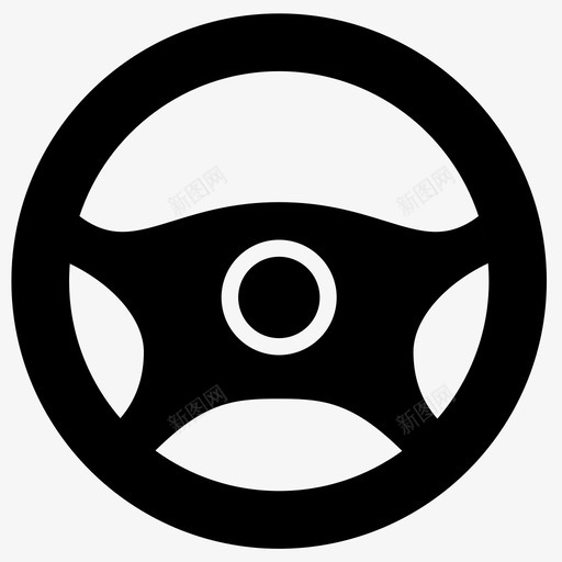 方向盘车辆行驶图标svg_新图网 https://ixintu.com 控制 方向盘 移动车辆 行驶 车辆 运输 驾驶 驾驶员